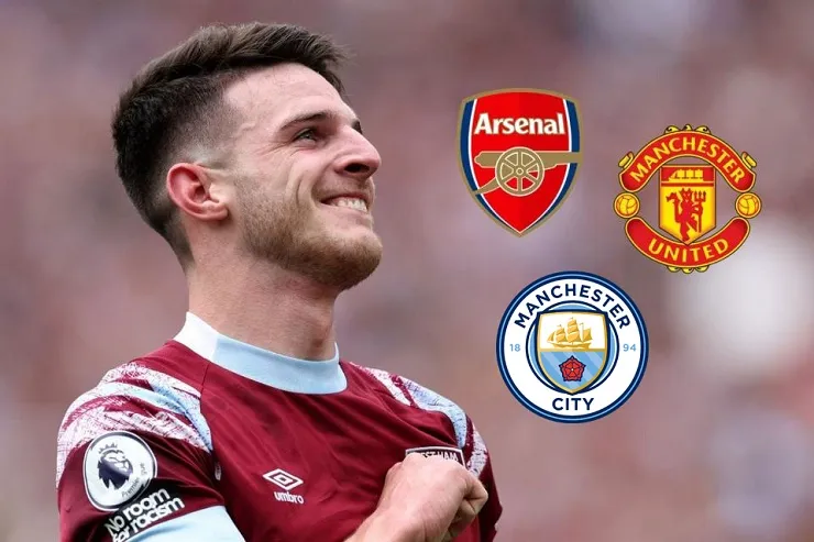 Man City sẵn sàng chi 90 triệu bảng cho Declan Rice