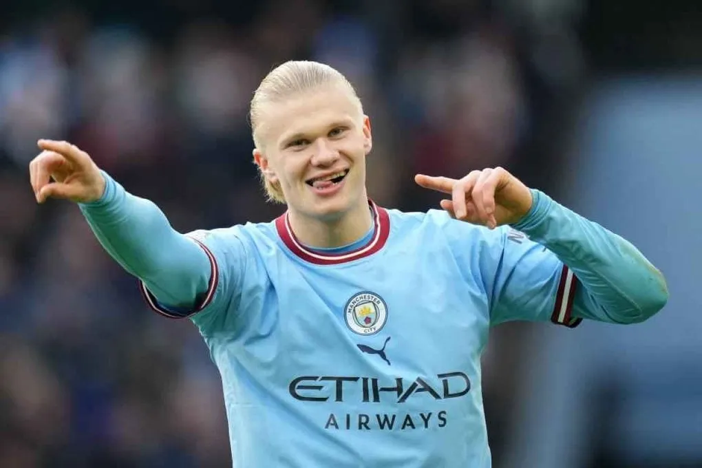 Erling Haaland toả sáng ở Man City