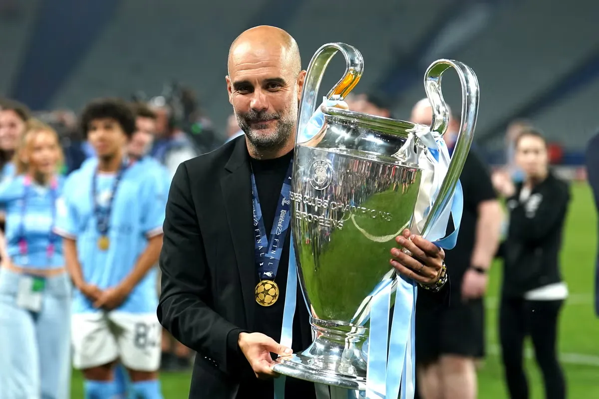 LV Guardiola, với thành tích đã 2 lần vô địch Chung kết C1