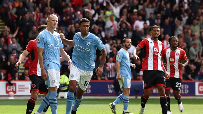 Sheffield Utd 0 – 2 Manchester City 